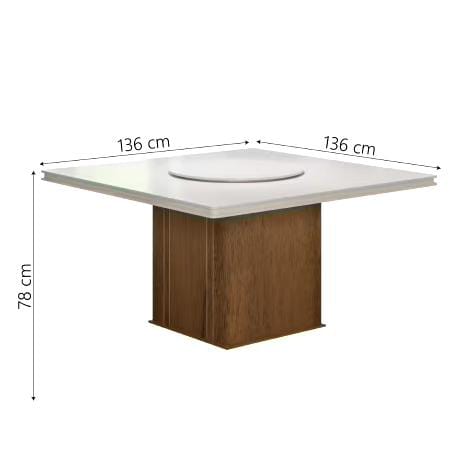 Conjunto Sala de Jantar Mesa 8 Cadeiras